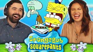 We Watched SPONGEBOB EPISODE 5 AND 6 For the FIRST TIME KRUSTY KRAB PIZZA REACTION