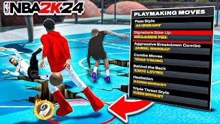 BEST DRIBBLE MOVES in NBA 2K24 + FASTEST DRIBBLE MOVES FOR EVERY BUILD • NEW GLITCHY DRIBBLE MOVES