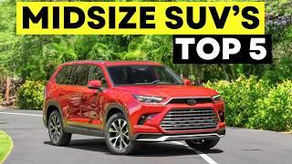 The 5 BEST Midsize SUVs in 2024