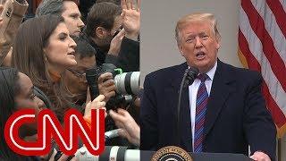 CNN reporter presses Trump You promised Mexico would pay for wall