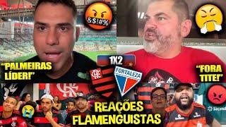 REAÇÕES dos FLAMENGUISTAS FURIOSOS com a DERROTA - FLAMENGO 1X2 FORTALEZA REACT BRASILEIRÃO 2024