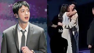 BTSs Jin Is Disappointed BTSs Jin Forced Kiss Woman Reported To Police