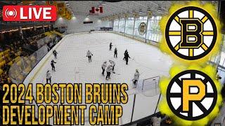 FULL SCRIMMAGE AT 2024 BOSTON BRUINS DEVELOPMENT CAMP