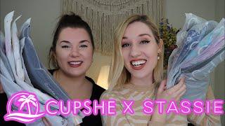 THE BEST SWIM COVERUPS   Cupshe Try-On Haul  Cupshe X Stassie  Sister VS Sister