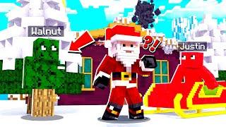 Verstoppertje Spelen Met De Kerstman In Minecraft