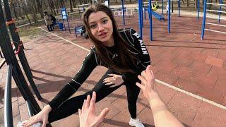 SEXY GIRL MADE ME FALL IN LOVE Romantic Parkour POV Love Story