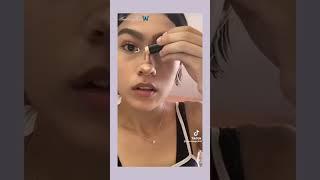 nose contoure tutorial #makeup #tutorial #tiktoktrend #viral #subscribe #shorts