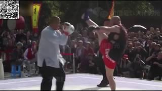 Tai Chi Kickboxer vs Kungfu Master ft. Lei Lei Xu Xiaodongs first opponent