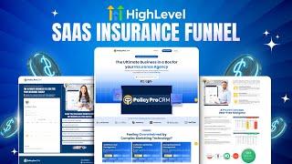 How to Build a SAAS Insurance Funnel in HighLevel  Full Step-by-Step SAAS Tutorial