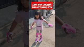 Kaka main sepatu roda barunyo #sepaturoda #mainsepaturoda #sepaturodaanakkecilperempuan #shorts