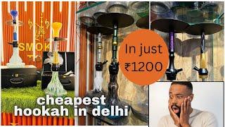 Cheapest hookah in delhiSmoke town shop️Shisha store chawdi bazaarImported hookah’s