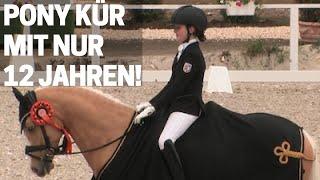 Eine tolle Kür mit nur 12 Jahren   Rosa Oatley & ihr Pony Daddy Moon siegen in Ungarn