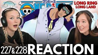 AN ADMIRAL?️  ONE PIECE  Reaction 227 & 228