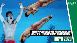 Full Mens Synchronised 3m Springboard Diving Final at Tokyo 2020