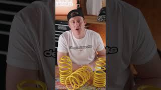 The 5 benefits of lowering springs #shorts #carmodification