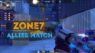 Zone 7 First Allies Match ️ Standoff 2  iPad Pro 120fps Full Match Gameplay