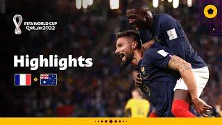 Giroud equals Henrys record  France v Australia highlights  FIFA World Cup Qatar 2022