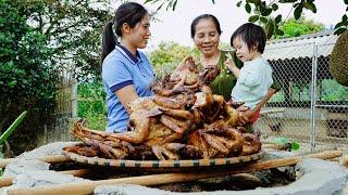 The best traditional grilled chicken Ive ever made. Daily life of 3 women - 3 generations