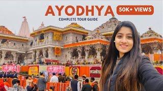 Ayodhya Ram Mandir Darshan  A-Z Ayodhya Tour Guide  Places to Visit & Eat  Stay Heena Bhatia