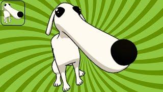 Long Nose Dog - Gameplay Walkthrough Part 1 Grow Your Nose iOS Android