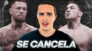 Por primera vez CONOR CANCELA SU COMBATE