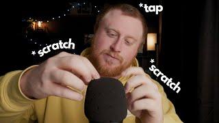 ASMR - Fast and Aggressive Mic Triggers  Mic Scratching Tapping Rubbing  Mic Pumping Swirling