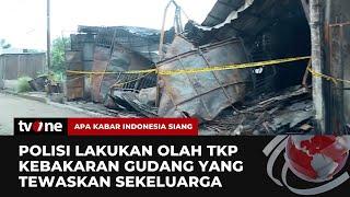 Satu Keluarga Tewas Terjebak Saat Gudang Perabotan Terbakar di Bekasi  AKIS tvOne