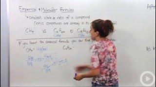 Empirical Formula - Molecular Formula