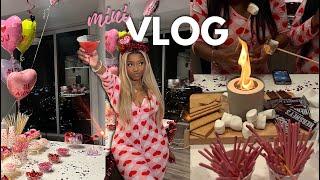 VLOG GIRLS NIGHT OUT + INFLUENCER LIFE + TAKING INSTAGRAM PICTURES + VALENTINESGALENTINES