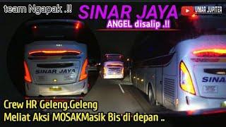 Angel Nek Wist Kadung Banter . Aksi Bus Balap nya SINAR JAYA di Jalan TOL 21