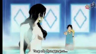 Moment Luffy dan Boa Hancock saat Mandi...