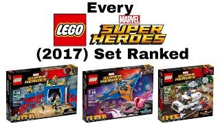 Every LEGO Marvel Super Heroes 2017 Set Ranked