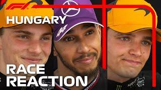 Drivers Reaction After the Race  2024 Hungarian Grand Prix