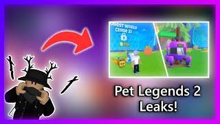 Roblox Pet legends 2 leaks New leaks at 500 likes