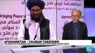 Afghanistan crisis Taliban co-founder Mullah Baradar returns from exile • FRANCE 24 English