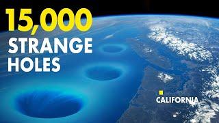 15000 Perfectly Circular Holes Appeared on the Ocean Floor off the California Coast