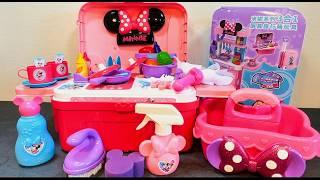 13 Minutes Satisfying with Unboxing Cute Minnie Mouse Kitchen toys Cooking Play set  ASMR Video