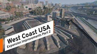 BeamNG.drive - West Coast USA Expansion Improvements Part 2