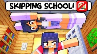NEVER get caught SKIPPING SCHOOL in Minecraft
