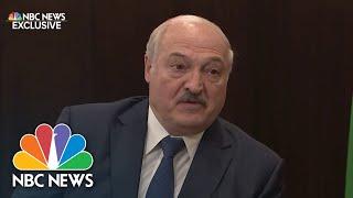 Belarusian President Warns Against Crossing Putins Red Lines