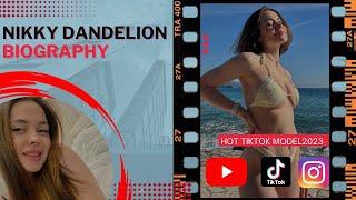 Nikky Dandelion Biography Nikky Dandelion Wikipedia Nikky Dandelion Hot Tik Tok Videos 2023