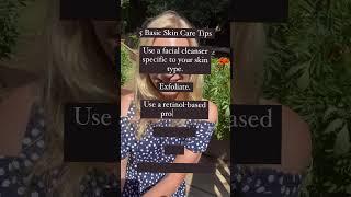 5 Basic Skincare Tips