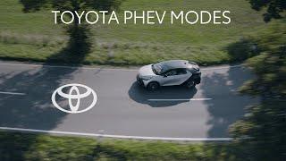 Toyota PHEV or Plug-In Hybrid  How to setup modes