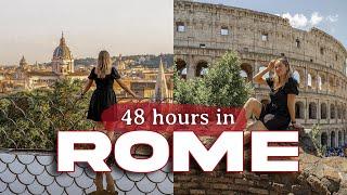 48 Hours In ROME ITALY   -  What To See Eat & Do