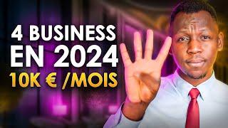 4 Business à Lancer en 2024 même avec 100€