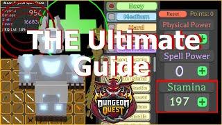 THE Ultimate Dungeon Quest Guide Tips & More