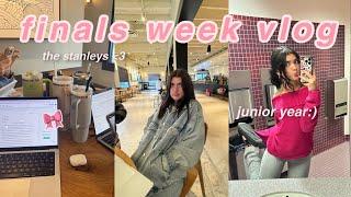 Finals Week Vlog 2023 college junior year