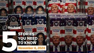 Trump and Harris prepare to make final pitches to voters - Five stories you need to know  Reuters