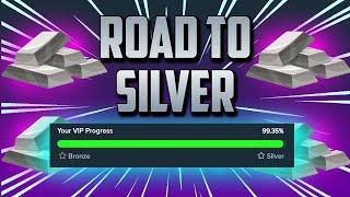 HOW TO LEVEL UP YOUR VIP ON STAKE ROAD TO SILVER