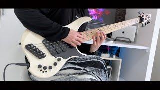 【ayumu】Hardest Guitar Riffs on Bass【Tim Henson Jason Richardson Unprocessed Jakub Zytecki】